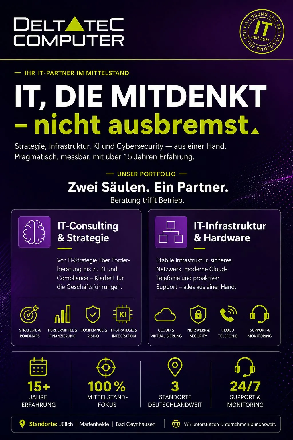 Deltatec Computer – IT, die mitdenkt, nicht ausbremst