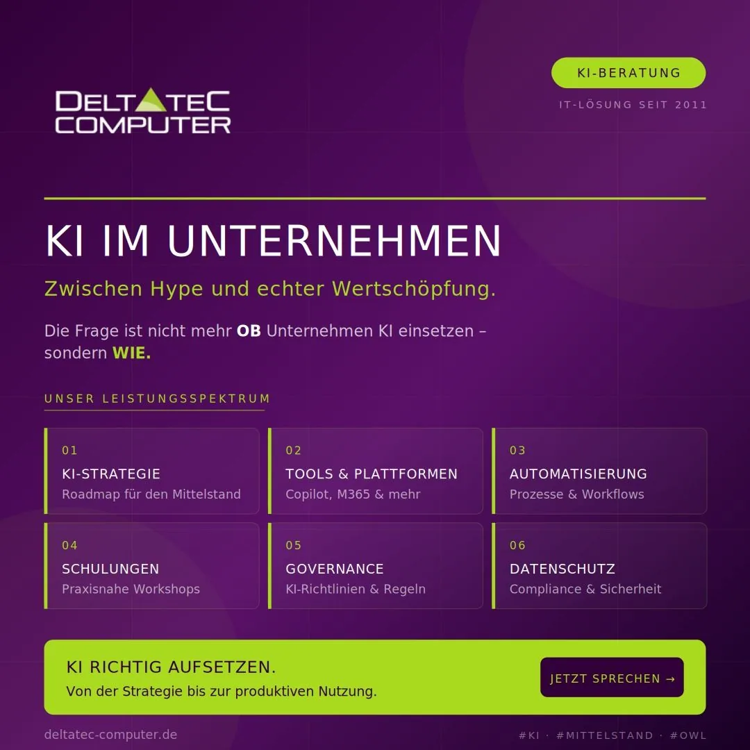 KI im Mittelstand – Strategie statt Hype
